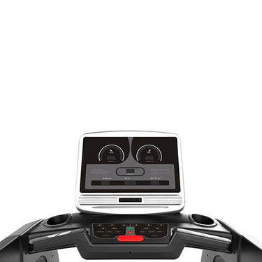 LED Screen Commercial Treadmill - Muscle D Fitness - Built in Fan - Adjustable Speed and Incline - Cup Holders